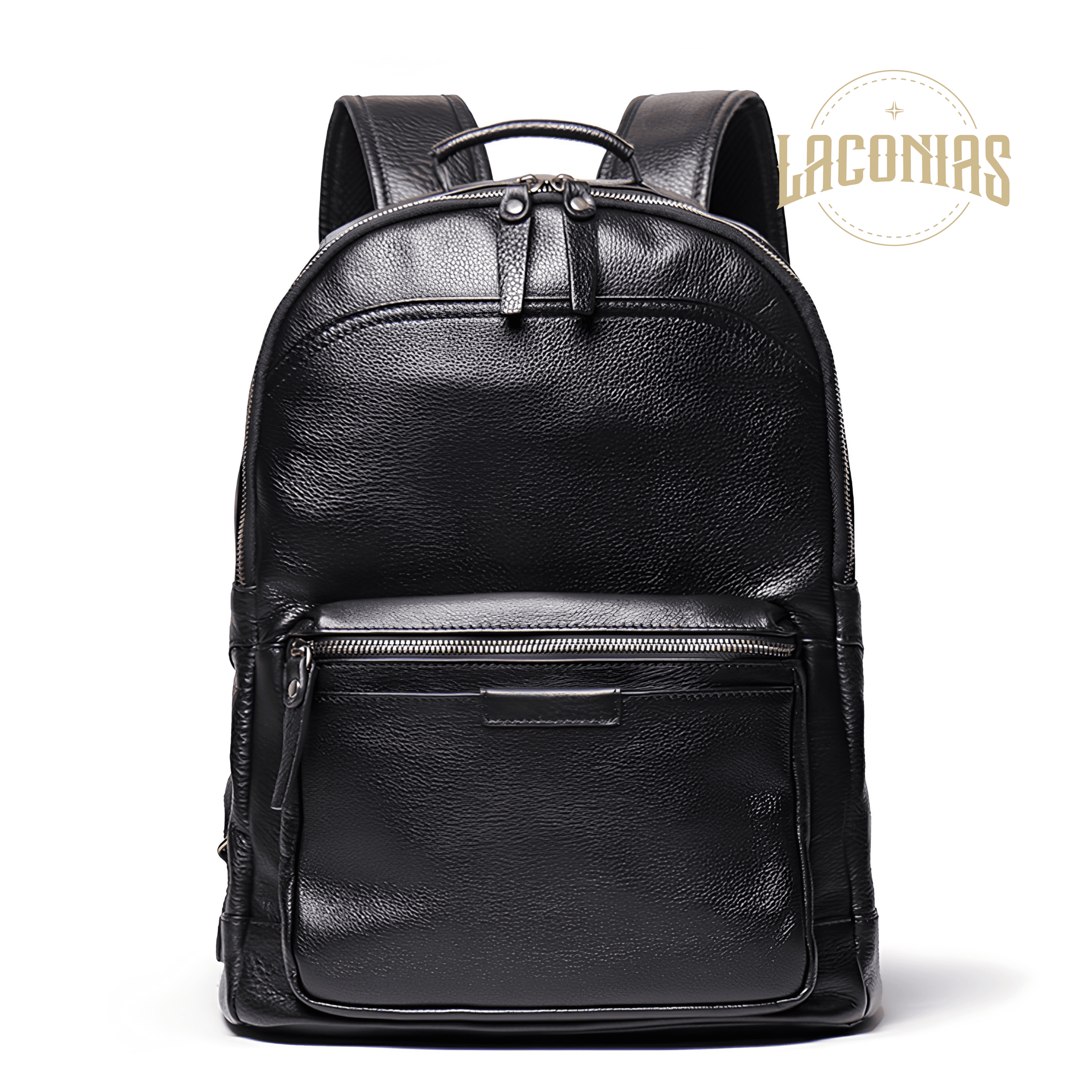 Men's cowhide backpack