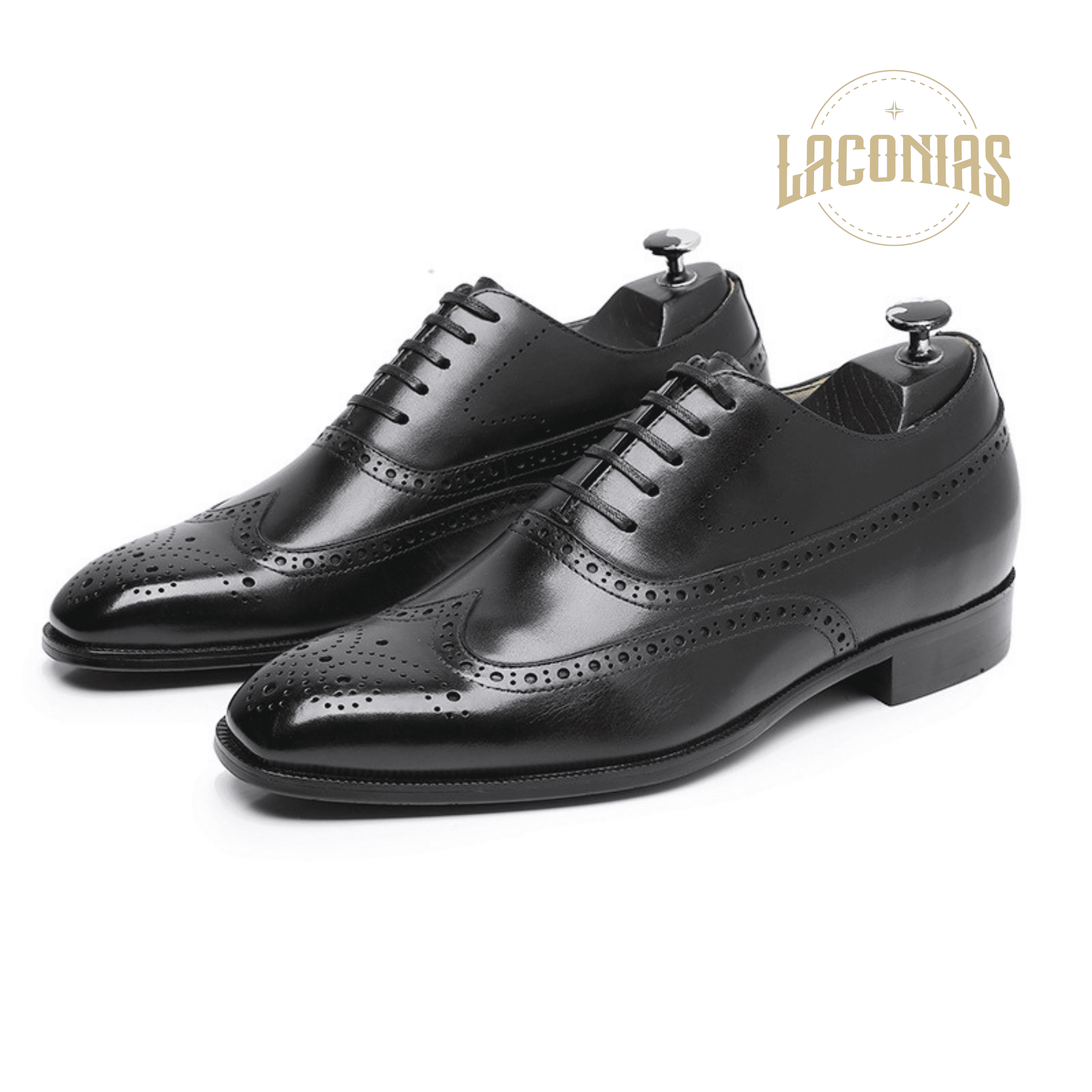 Business formal leather shoes view 3