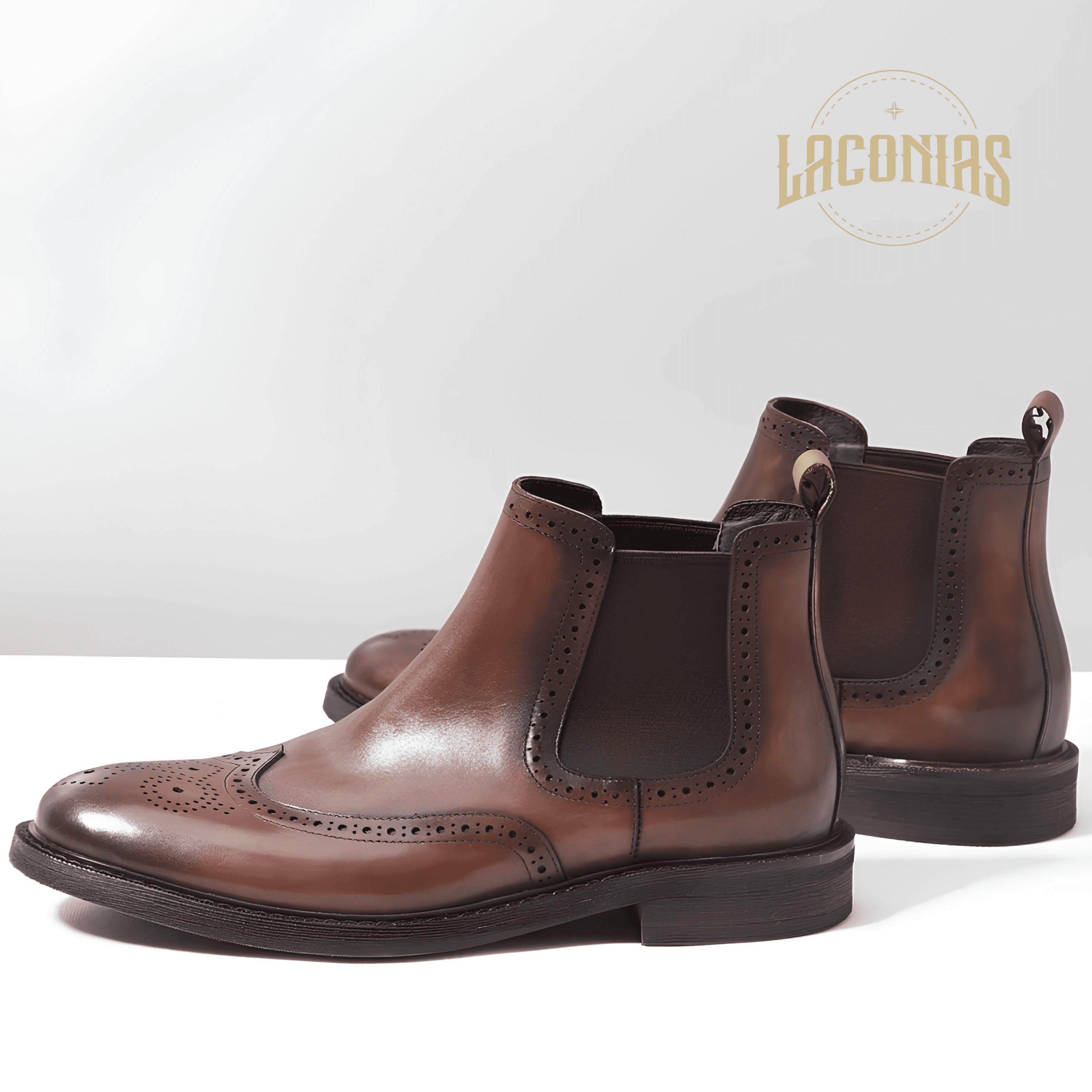 Retro all-match leather boots Martin boots view 2