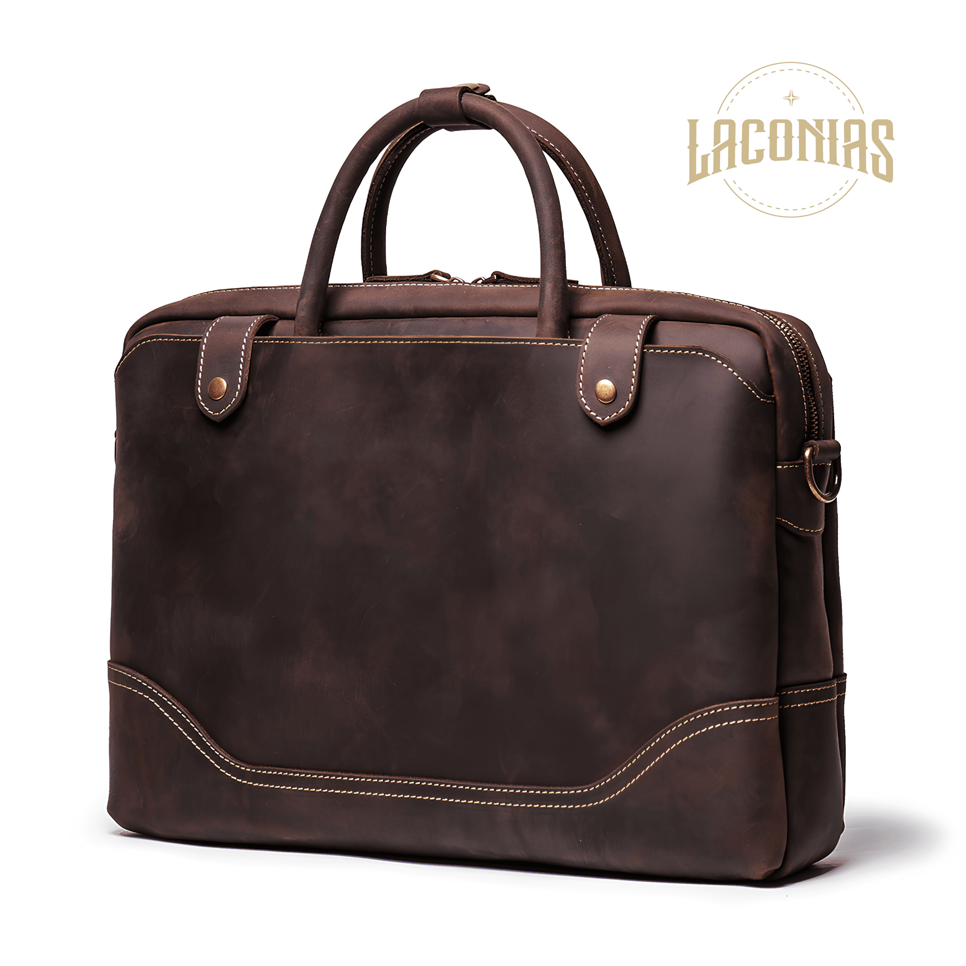 Men's cowhide one-shoulder cross-body bag — showcase 4