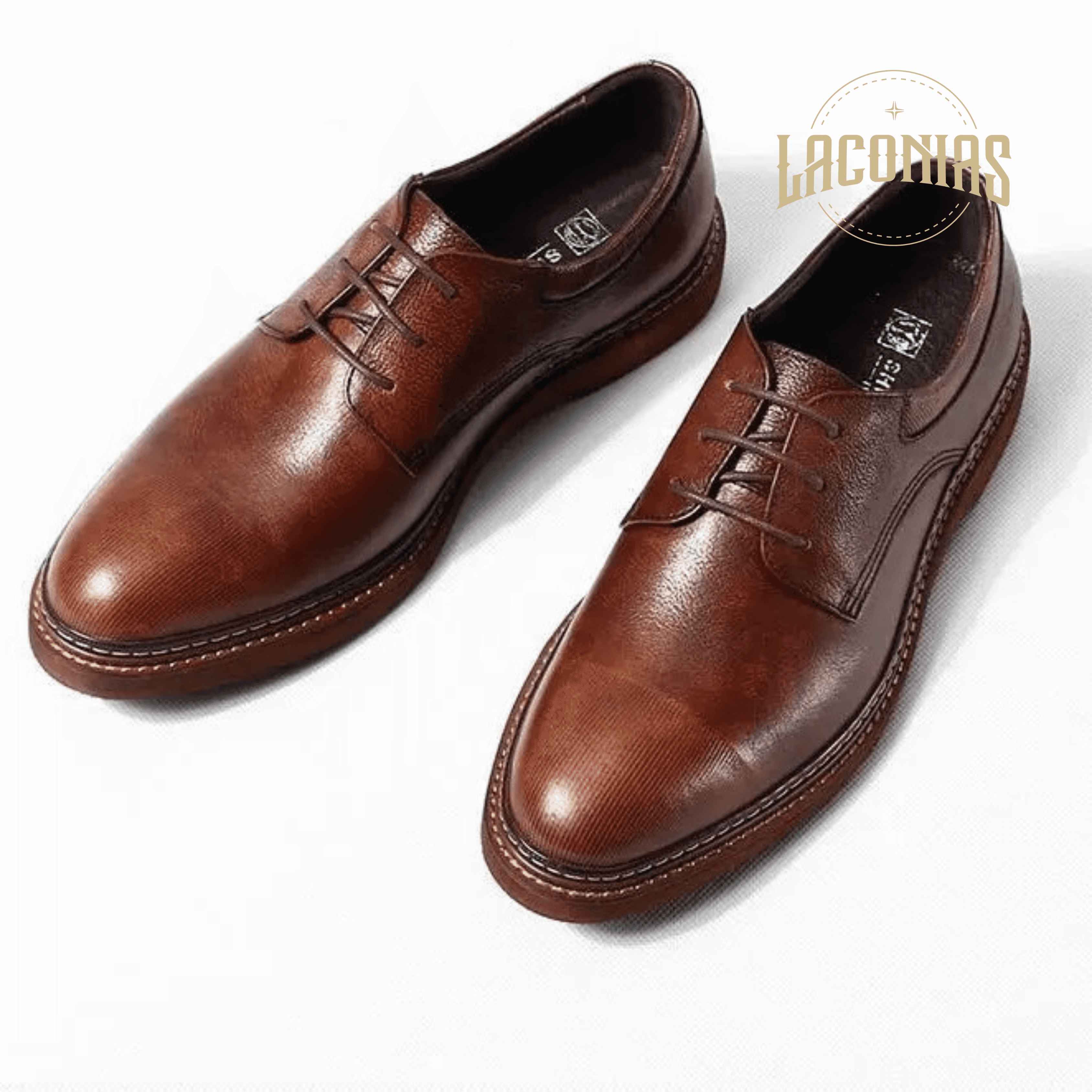 Men's business formal soft leather shoes view 2