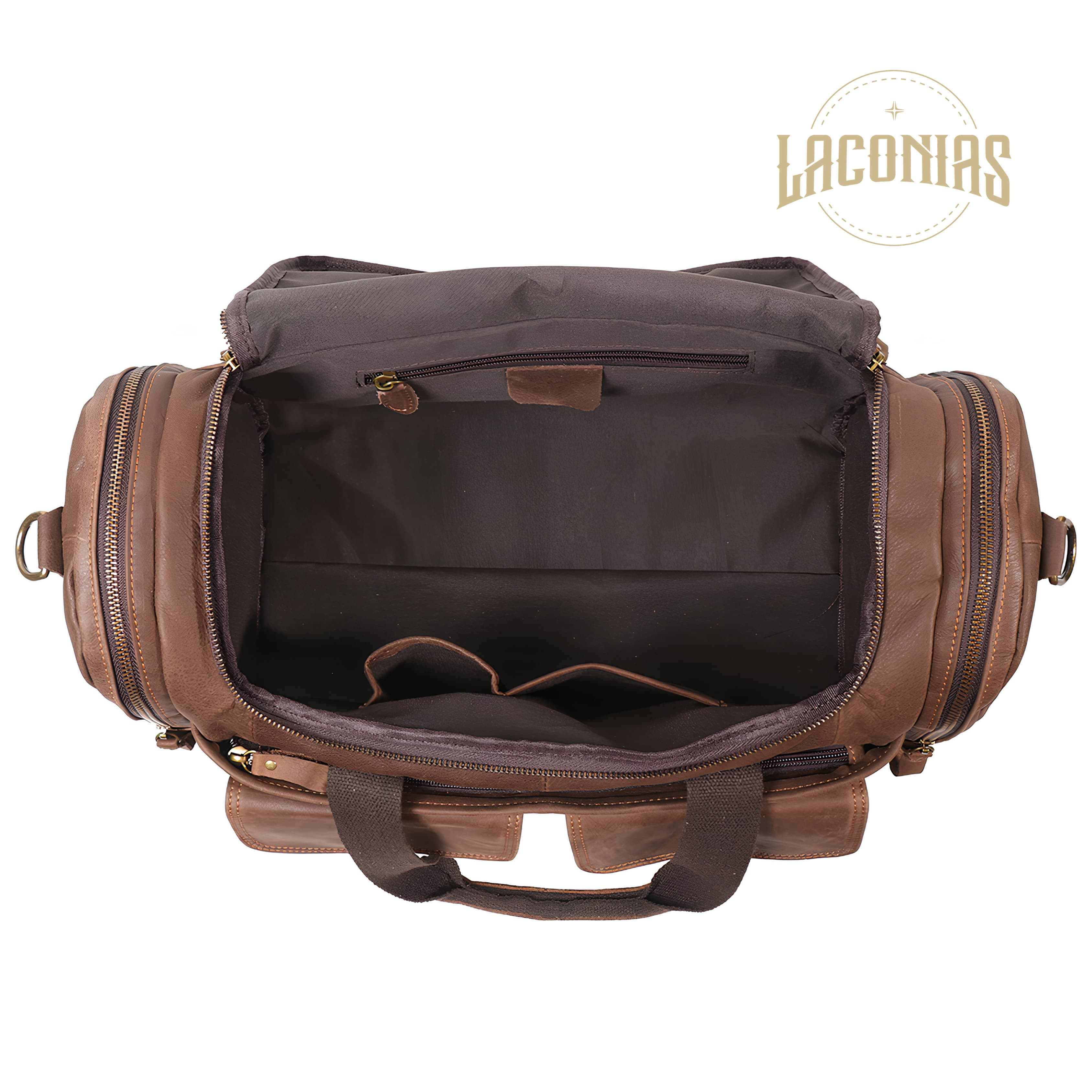 Men's cowhide large-capacity handbag view 5