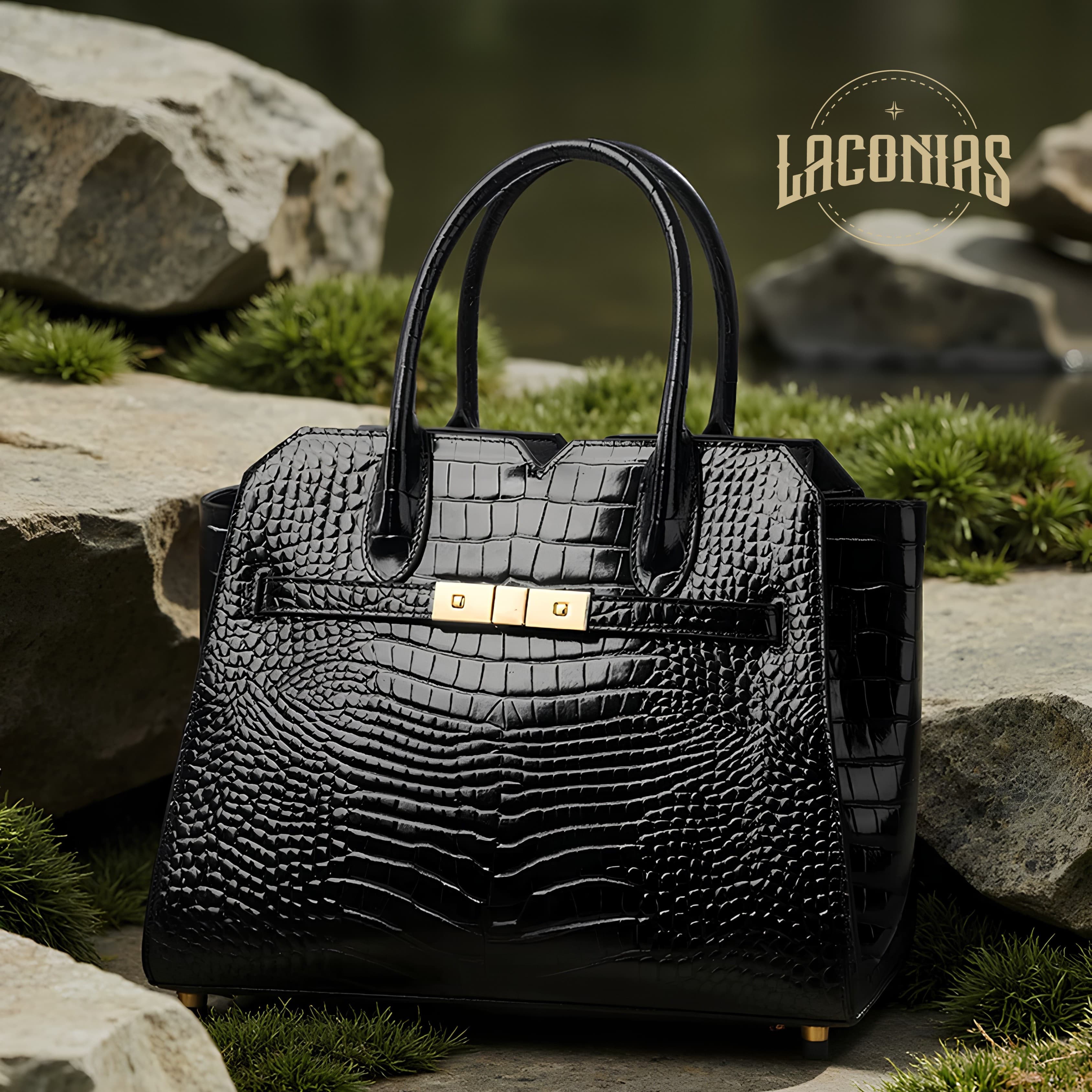 Genuine leather cowhide handbag